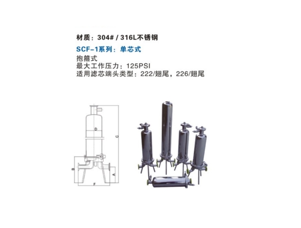 白山不銹鋼衛(wèi)生級過濾器